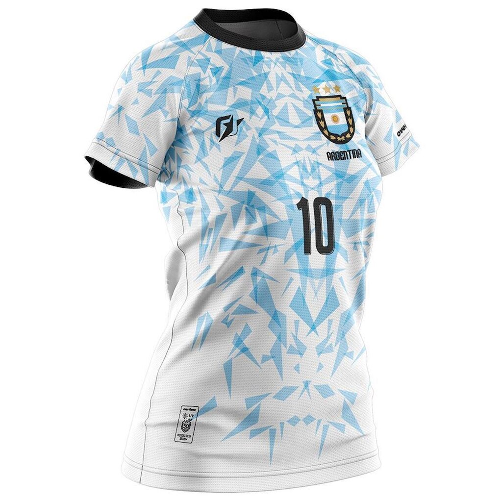 Camiseta Baby Look Filtro UV Argentina Tri Campeã