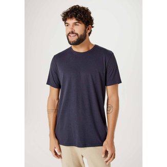 Camiseta Básica Hering Manga Curta Em Malha H+ Masculina