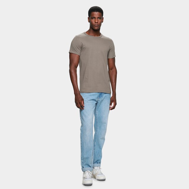 Camiseta Básica Hering Slim Manga Curta Masculina