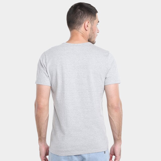 Camiseta Básica Hering Slim Manga Curta Masculina