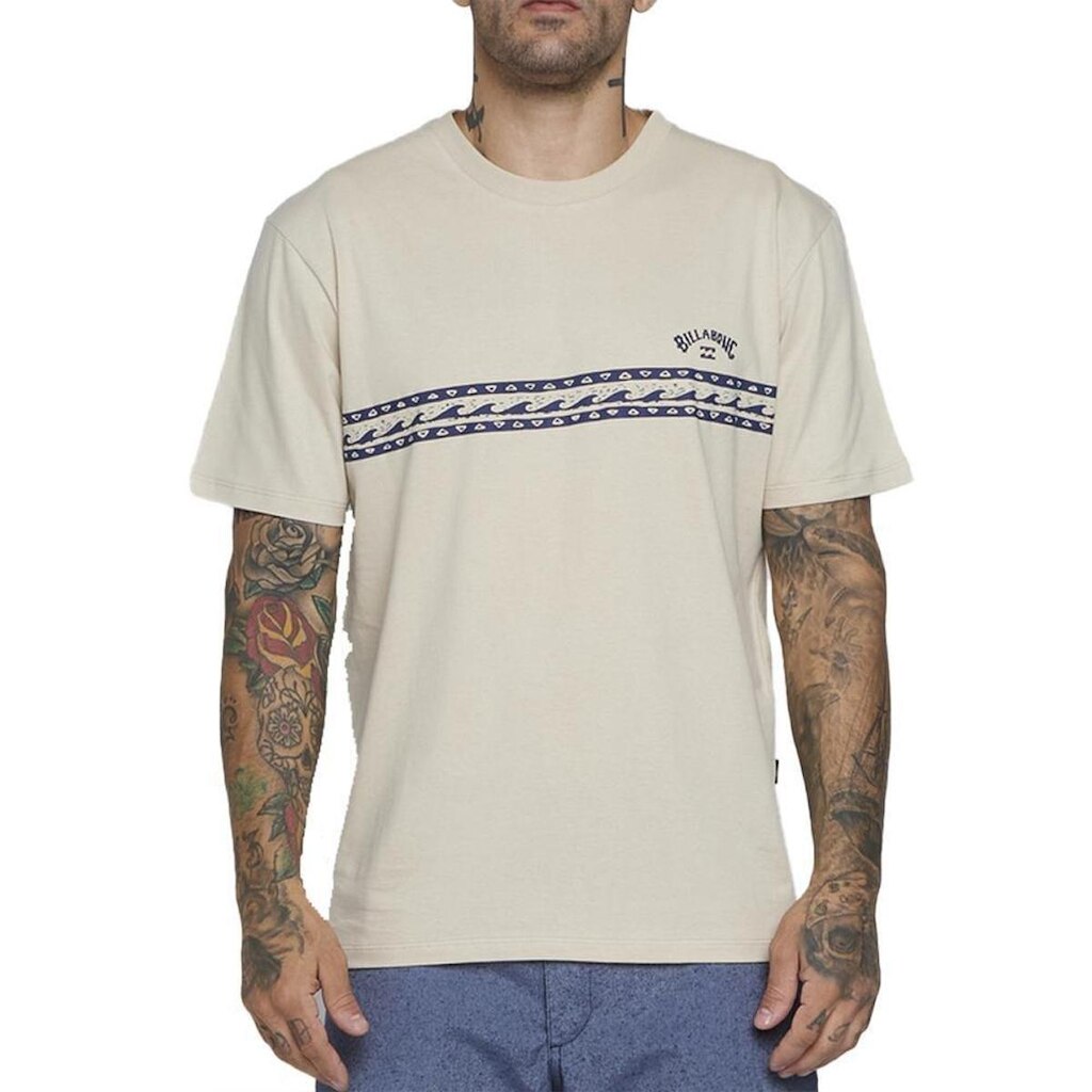 Camiseta Billabong Wave Stripe SM25 Masculina