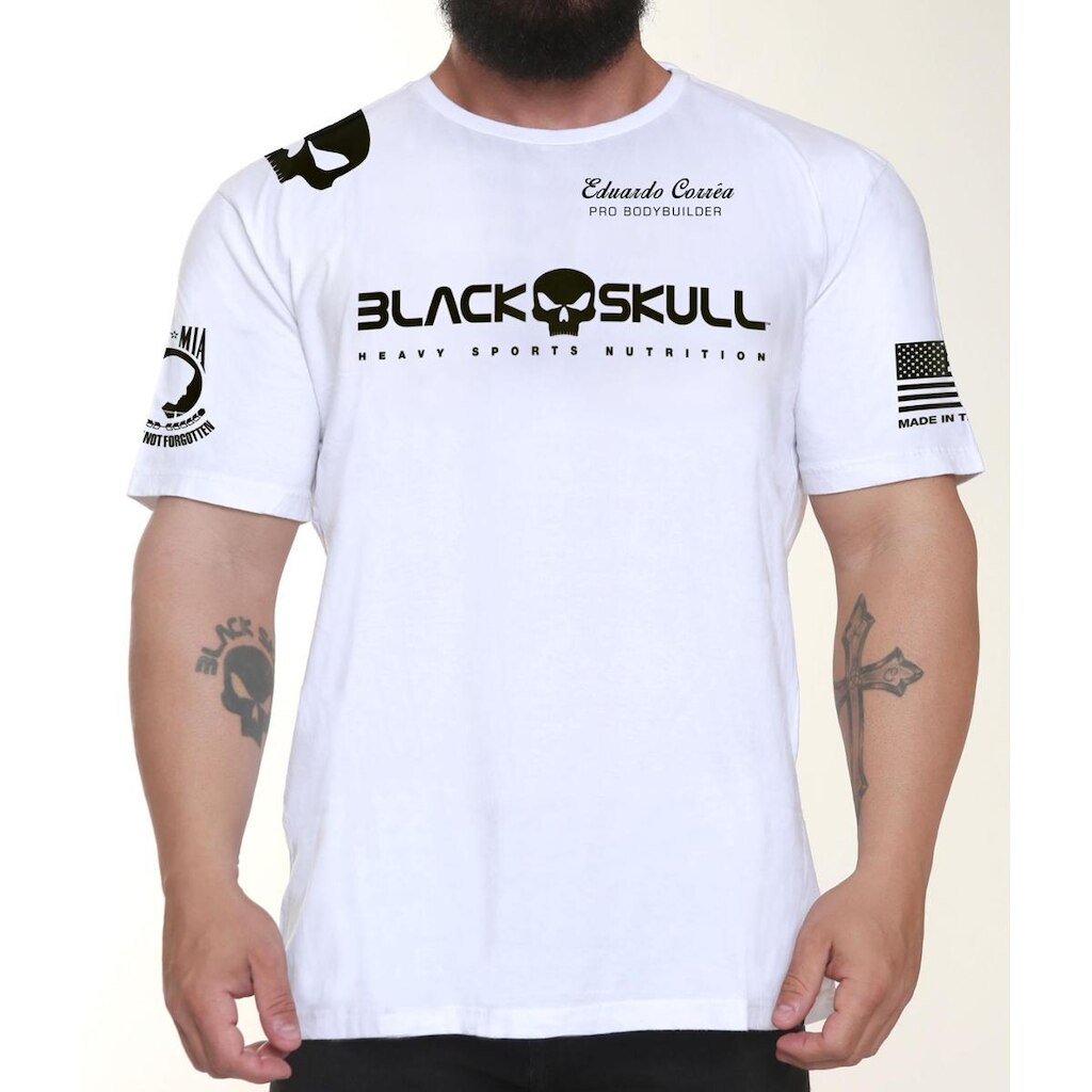 CAMISETA  BLACK SKULL