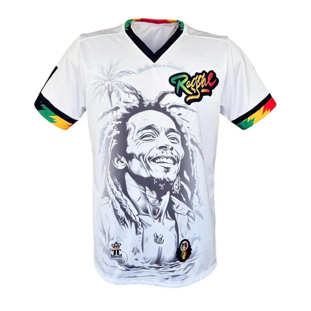Camiseta Bob Marley Reggae Rastafári Original Exclusiva