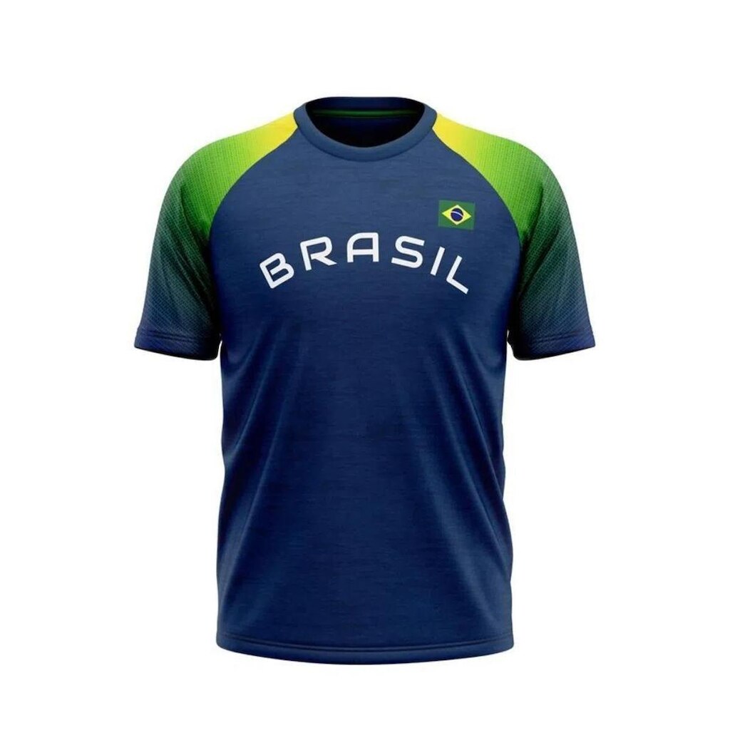 Camiseta Brasil Amazon Feminina Braziline -