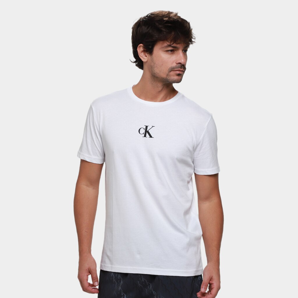 Camiseta Calvin Klein Rubber Patch Masculina