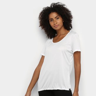 Camiseta Colcci Básica Assimétrica Feminina