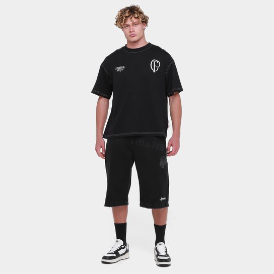Camiseta Corinthians Approve Huge II Flag Unissex