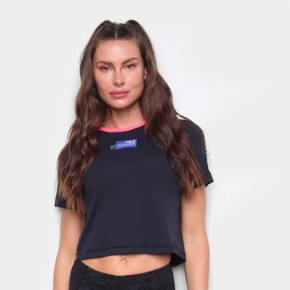 Camiseta Cropped Fila Run Gear Feminina