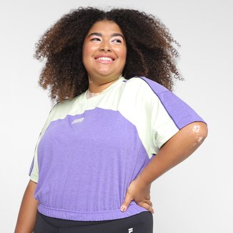 Camiseta Cropped Fila Sports Ff III Plus Size Feminina