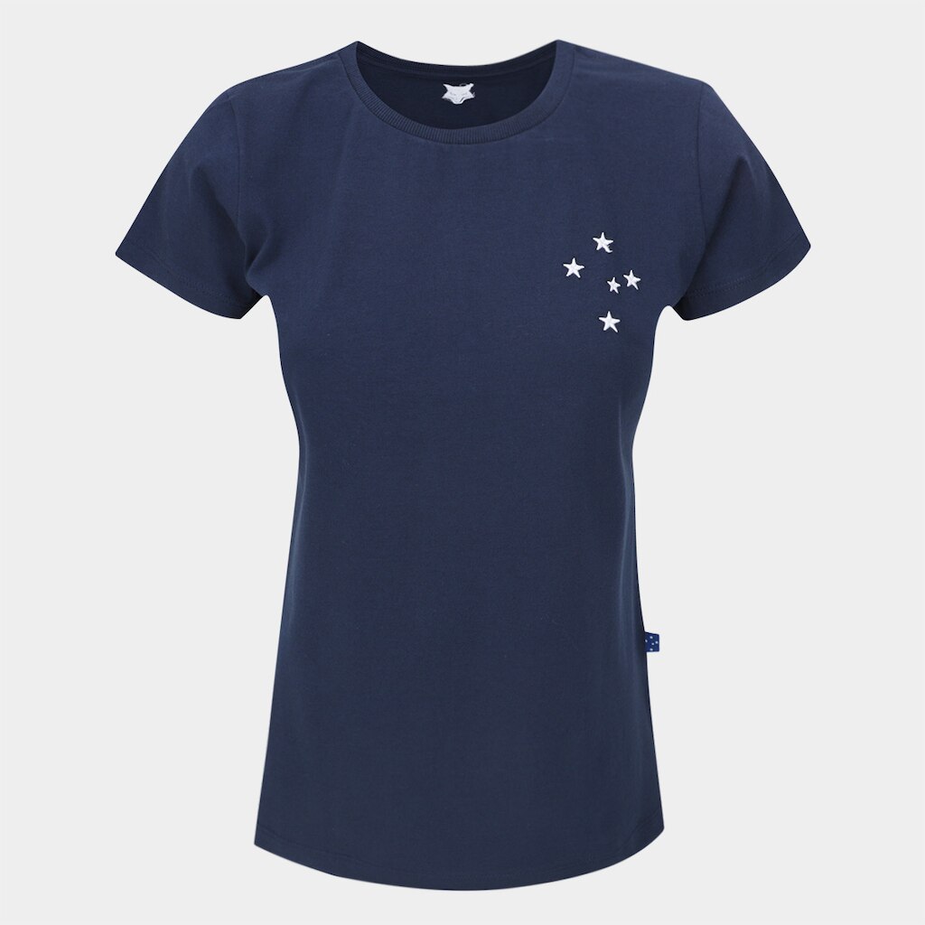 Camiseta Cruzeiro Classic Baby Look Feminina