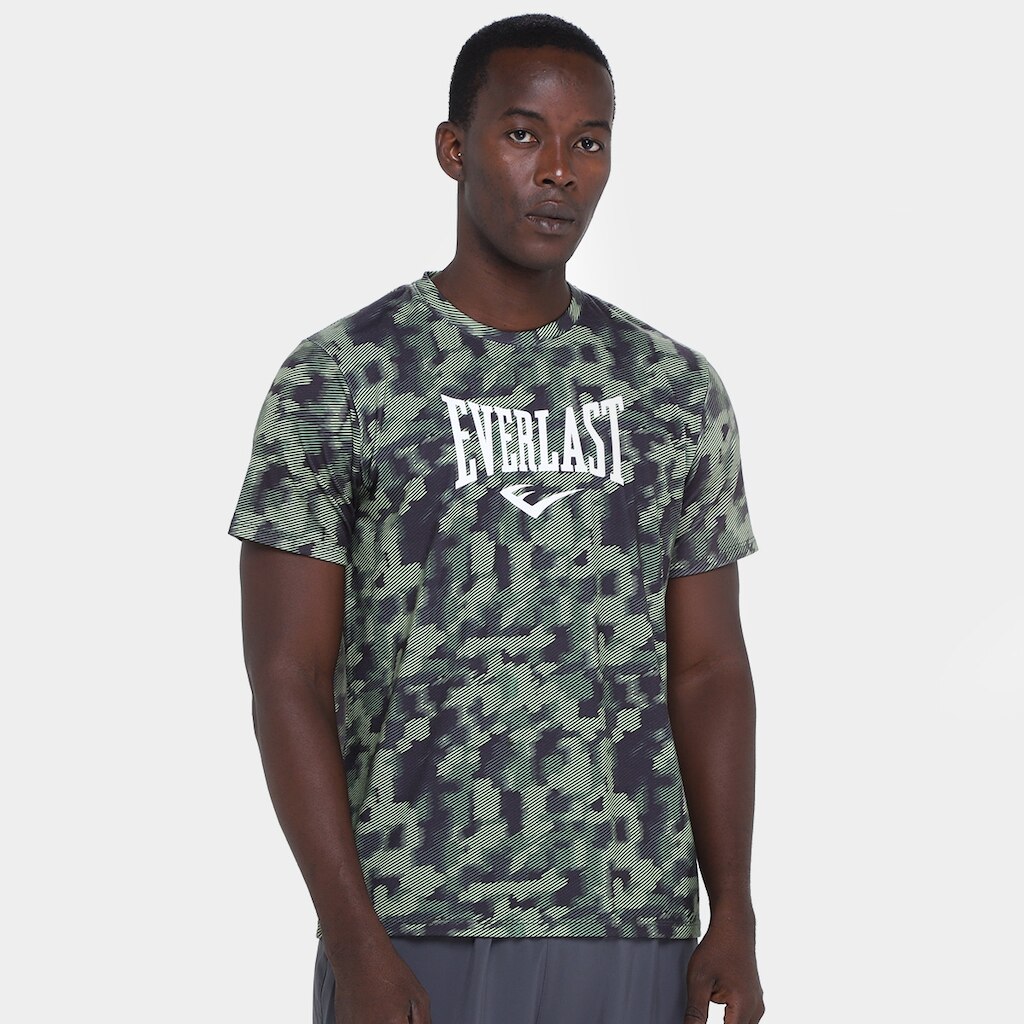 Camiseta Everlast Camuflada Masculina