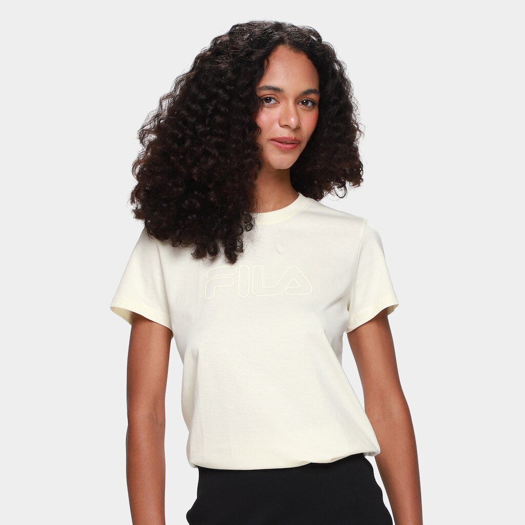 Camiseta Fila Basic Outline Feminina