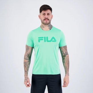 Camiseta Fila Basic Sports II Polygin Verde Claro