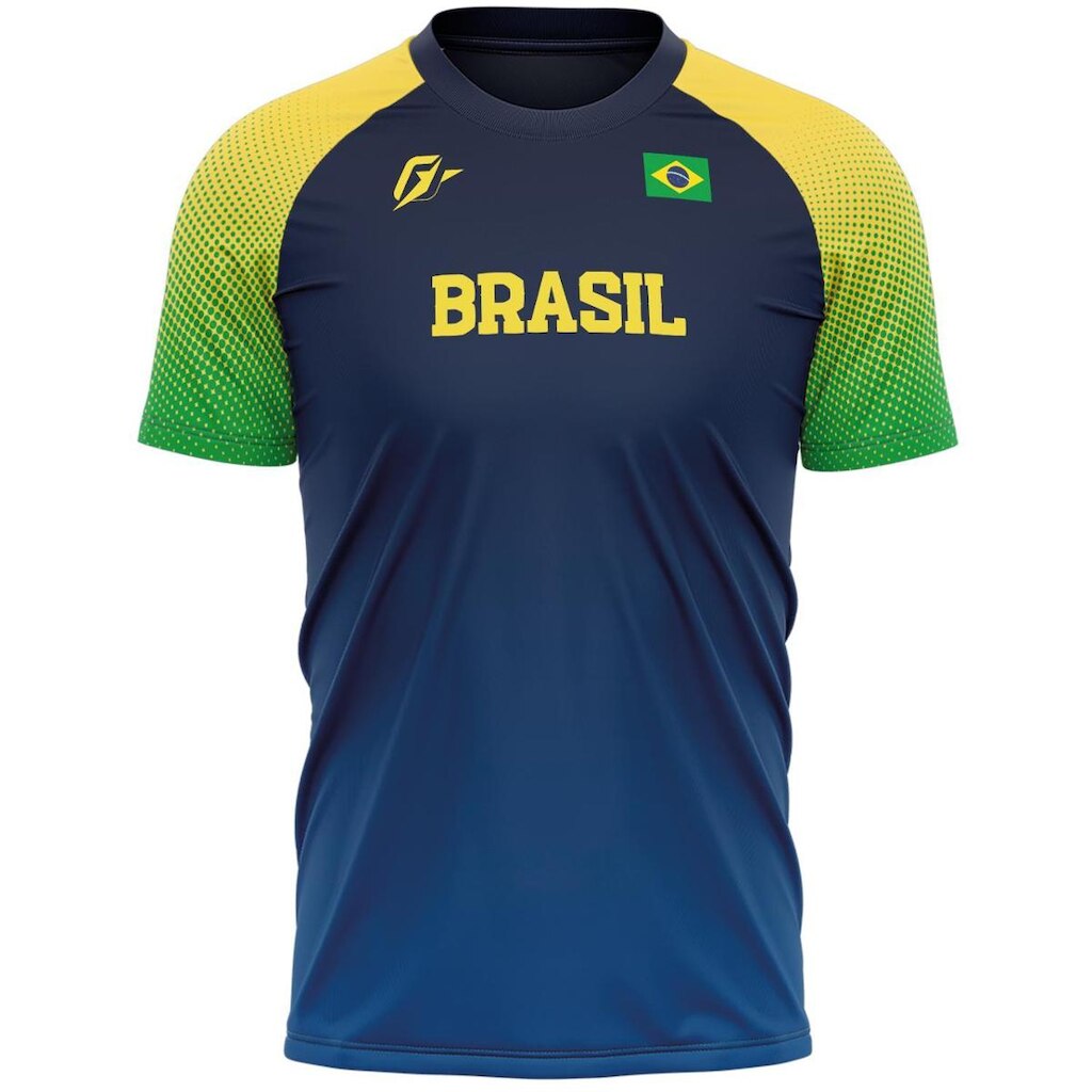 Camiseta Filtro UV BR OverFame Azul