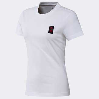 Camiseta Flamengo Adidas DNA Gráfica Feminina