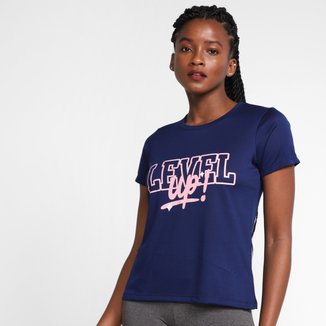 Camiseta Gonew Dry Touch Level Up Feminina