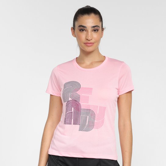 Camiseta Gonew Move Feminina - Rosa