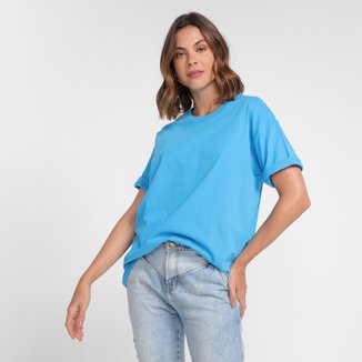 Camiseta Hering Oversized Feminina 