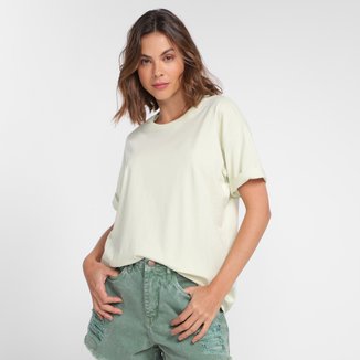 Camiseta Hering Oversized Feminina