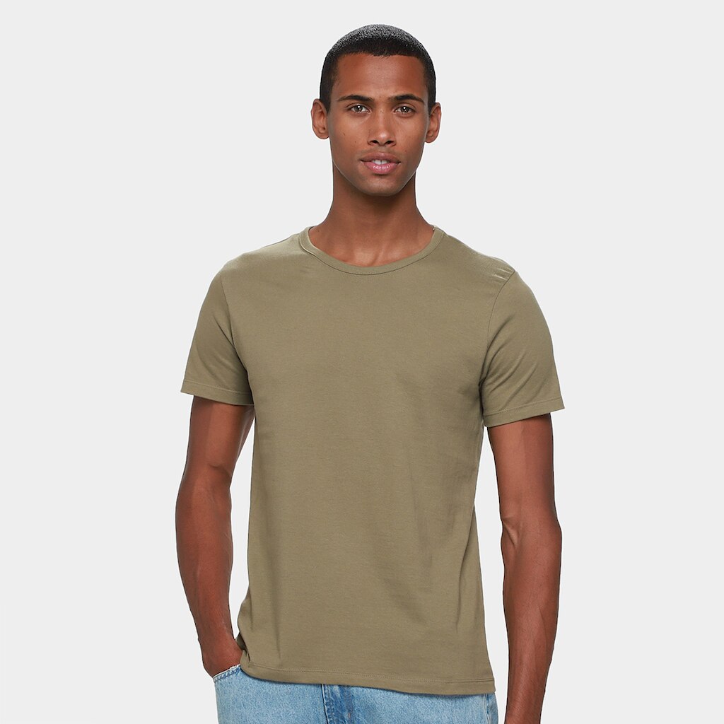 Camiseta Hering Slim Básica Masculina