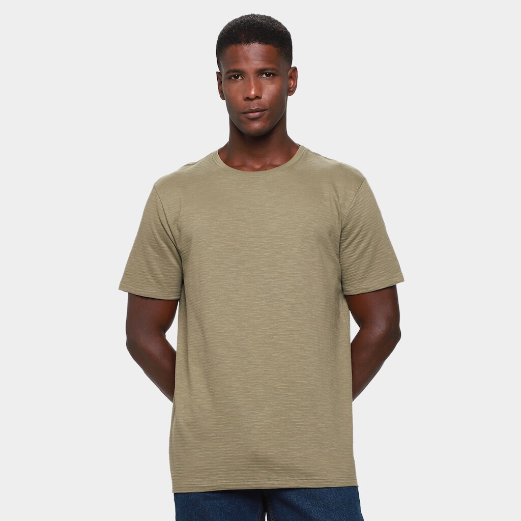 Camiseta Hering Texturizada Regular Masculina