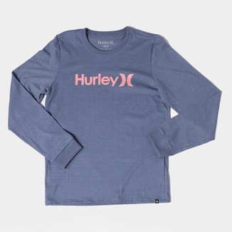 Camiseta Hurley O&O Manga Longa Feminina 