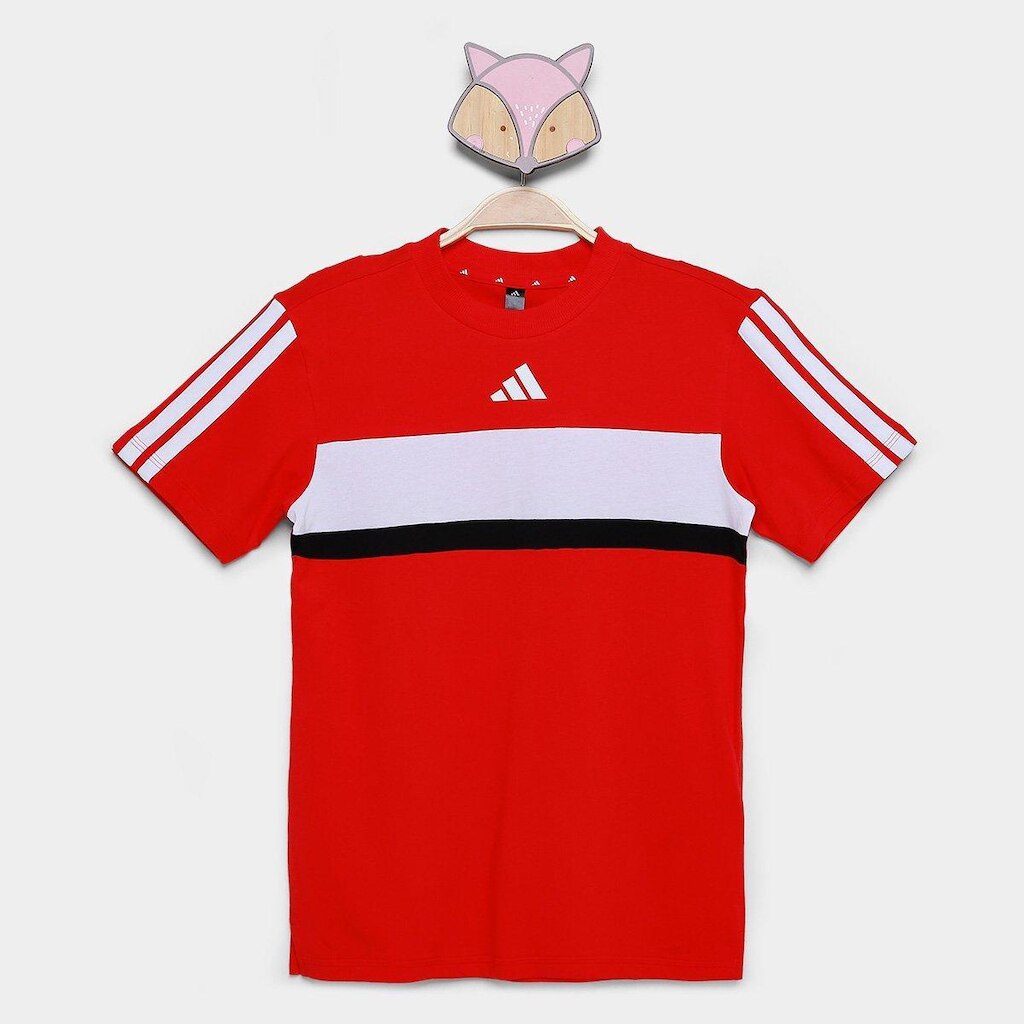 Camiseta Infantil Adidas Tiberio 3 Stripes