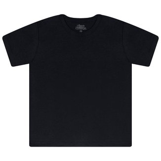 Camiseta Infantil Básica Juvenil 100% Algodão Lisa Unissex