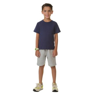 Camiseta Infantil Básica Juvenil 100% Algodão Lisa Unissex