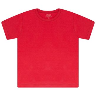 Camiseta Infantil Básica Juvenil 100% Algodão Lisa Unissex