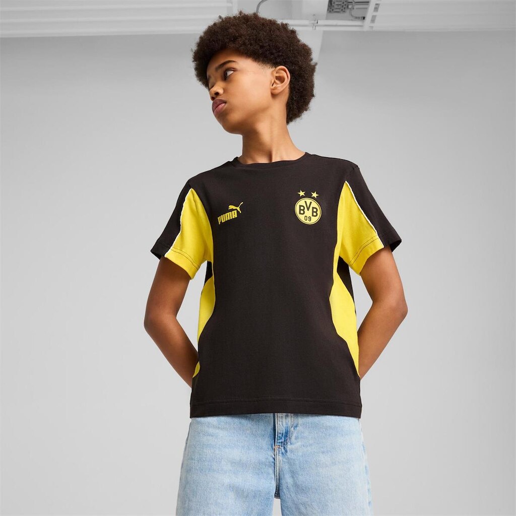 Camiseta Infantil Borussia Dortmund Puma Menino