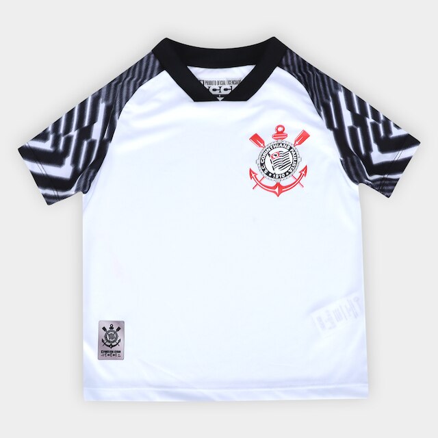 Camiseta Infantil Corinthians Lines