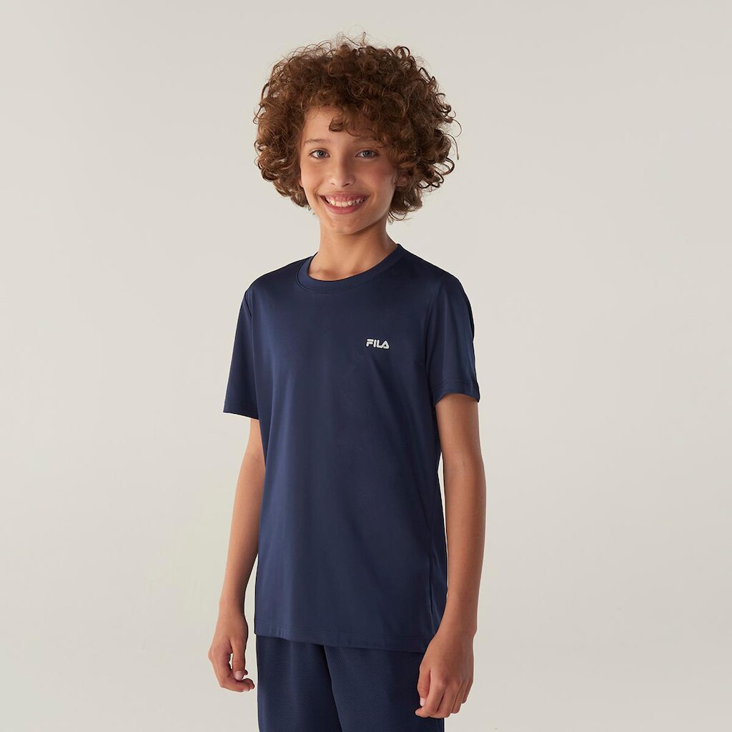 Camiseta Infantil Fila Basic Sports
