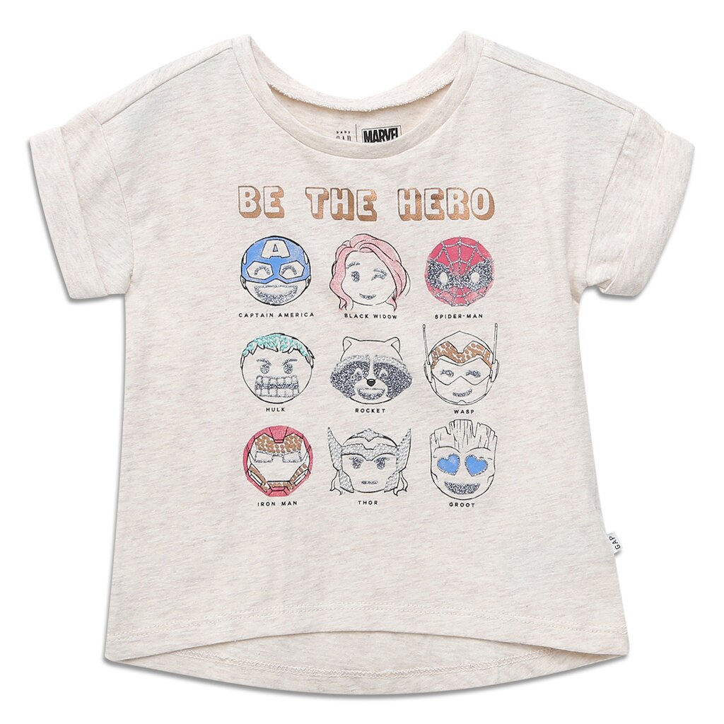 Camiseta Infantil GAP Be The Hero Feminina