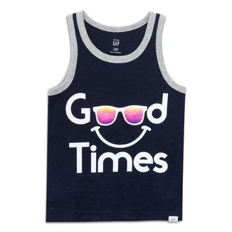 Camiseta Infantil GAP Malha Good Times Masculina