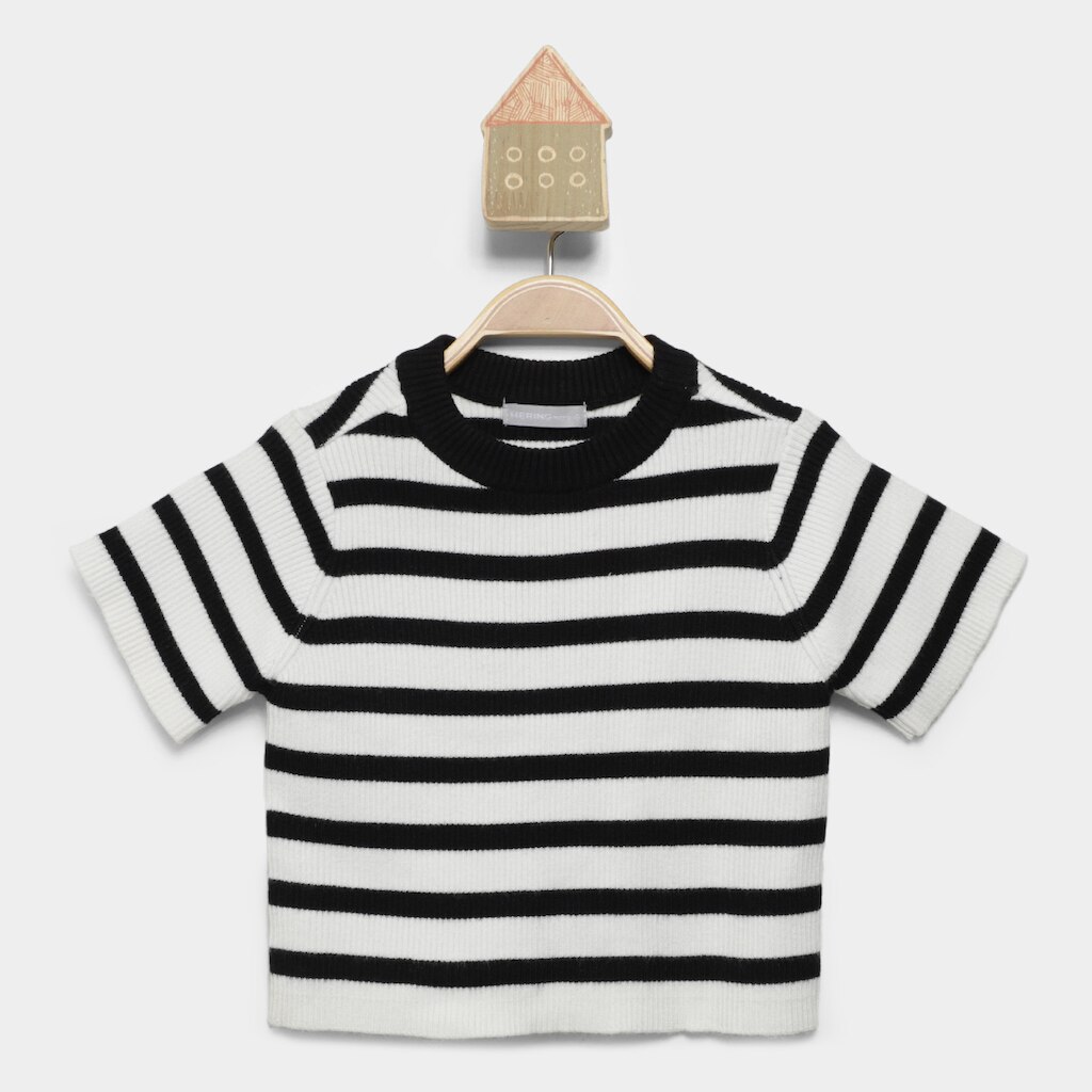 Camiseta Infantil Hering Listrada Menina