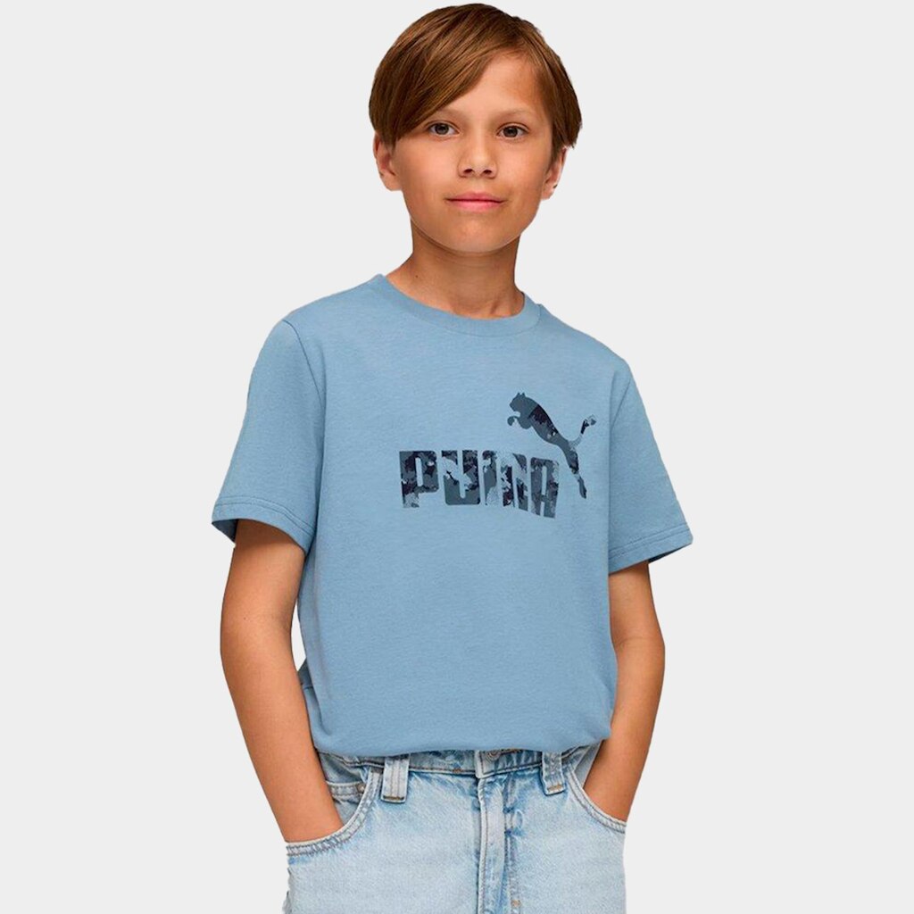 Camiseta Infantil Puma Camo Menino