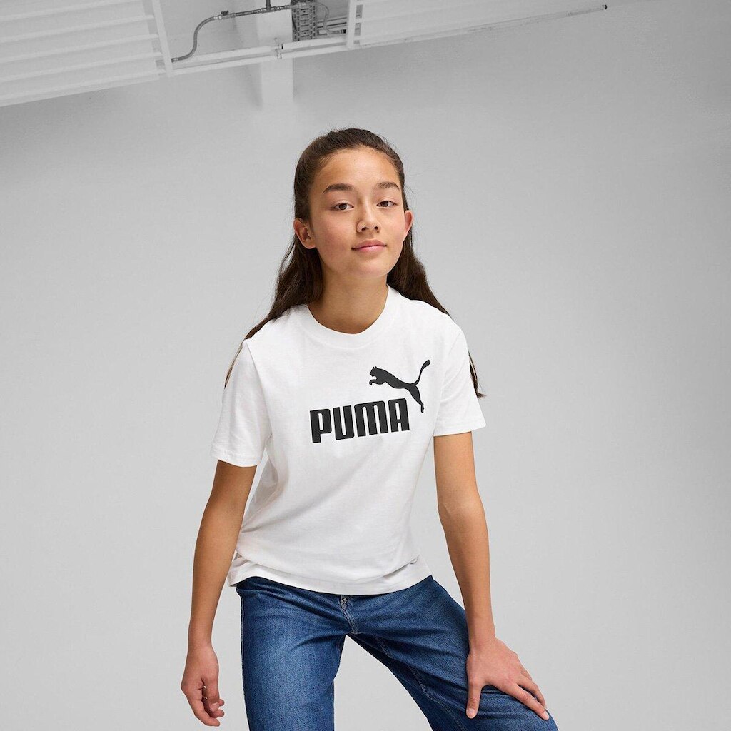 Camiseta Infantil Puma Logo Menina