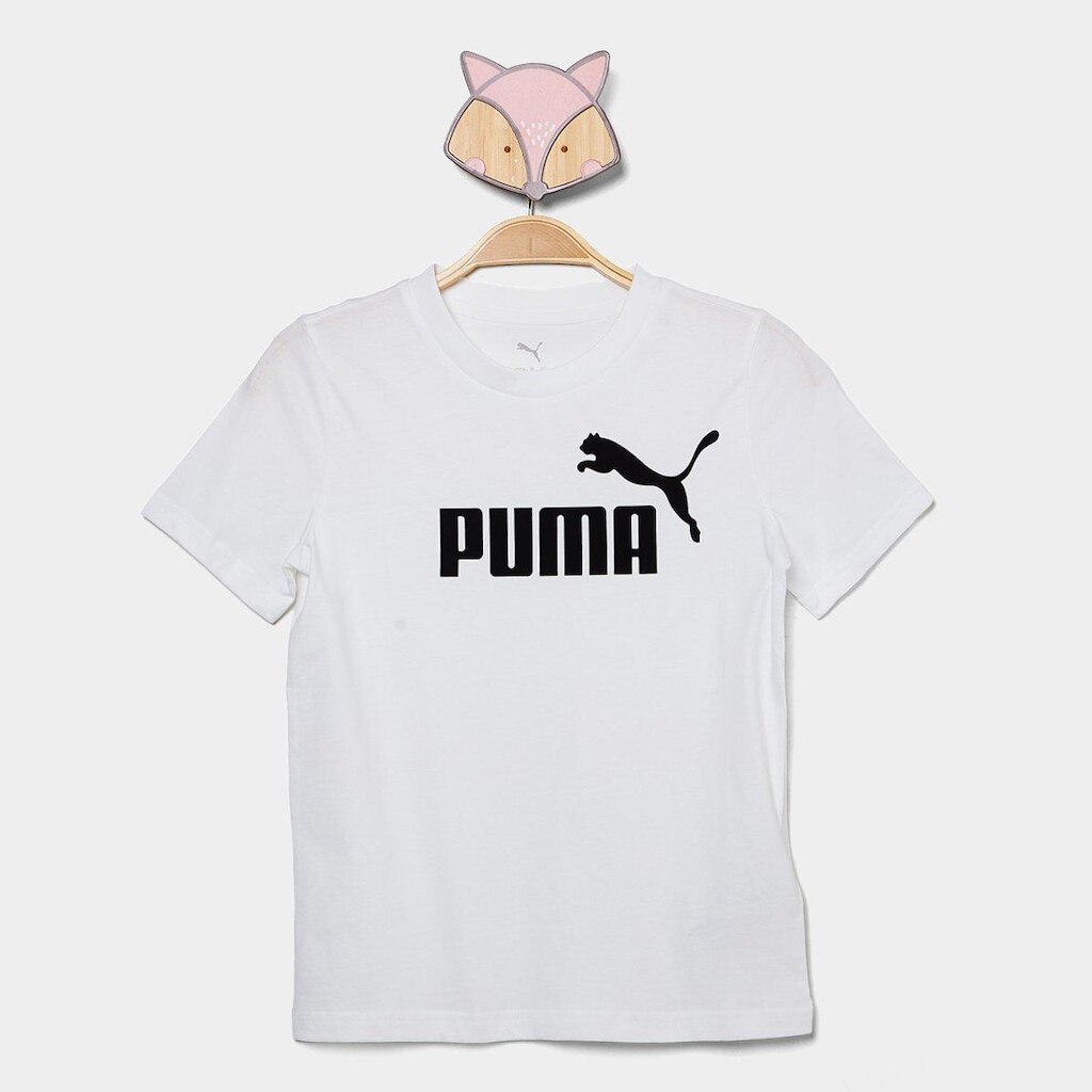 Camiseta Infantil Puma Logo Menino