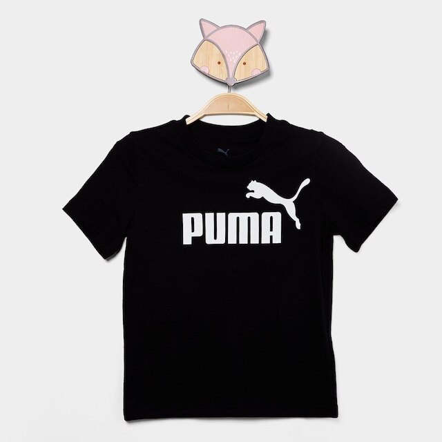 Camiseta Infantil Puma Logo Menino
