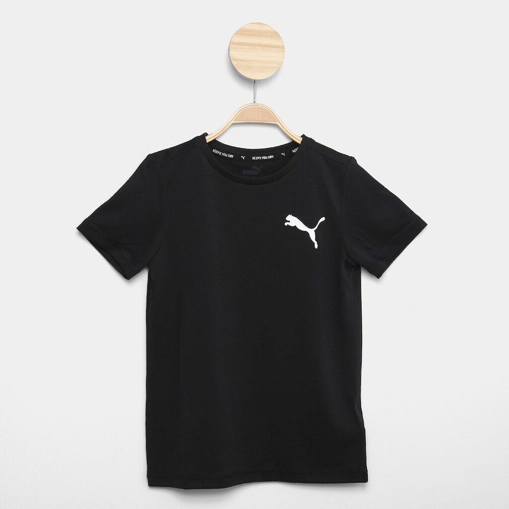 Camiseta Infantil Puma Small Logo Menino