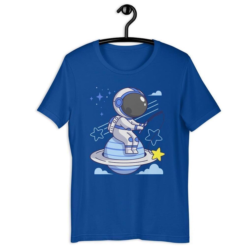 Camiseta Infantil Unissex Astronauta Espaço