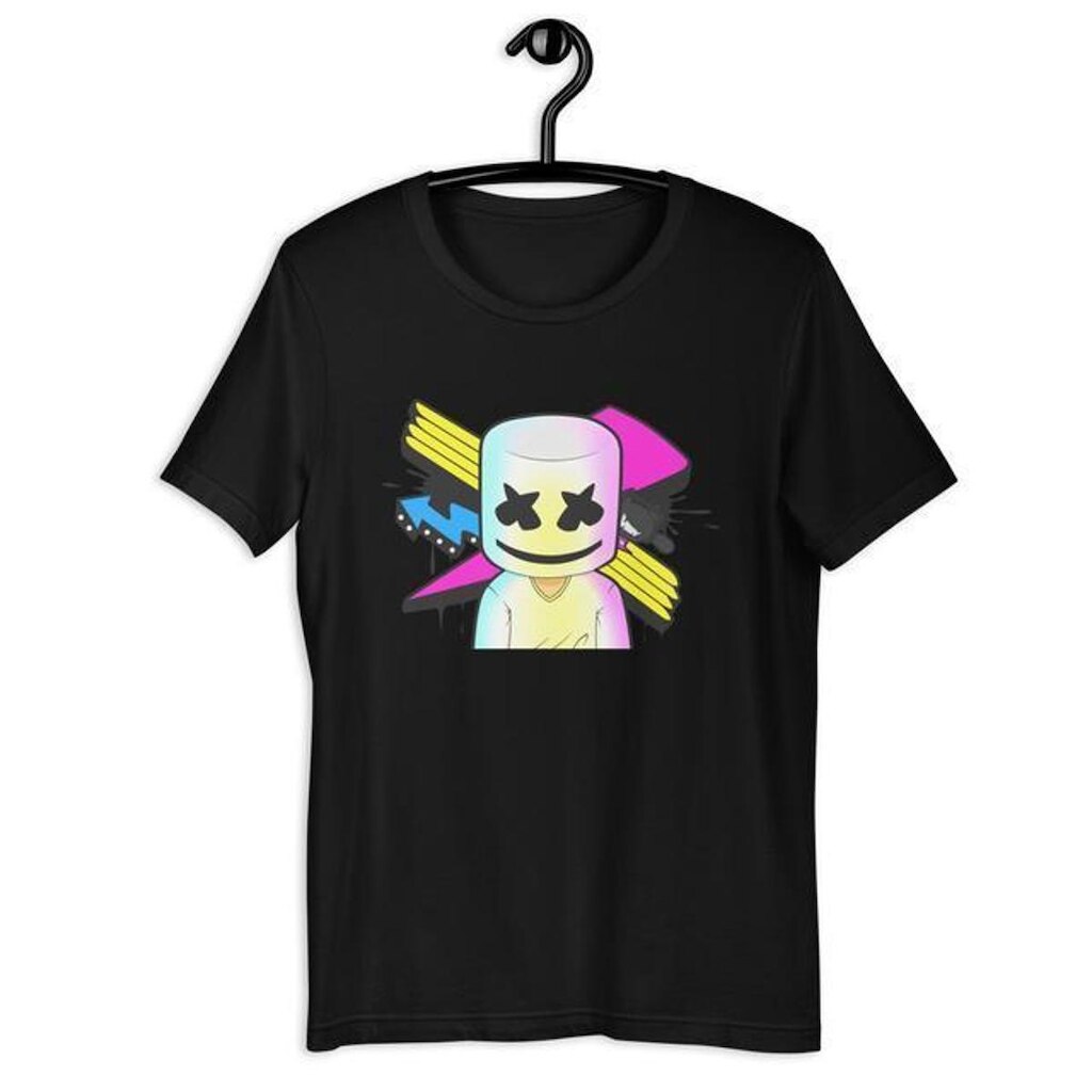 Camiseta Infantil Unissex Marshmello Música