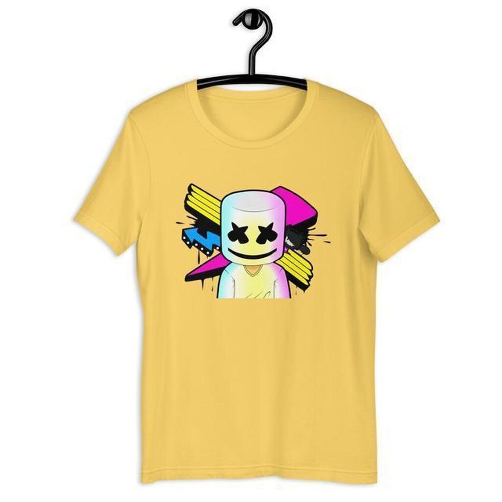Camiseta Infantil Unissex Marshmello Música
