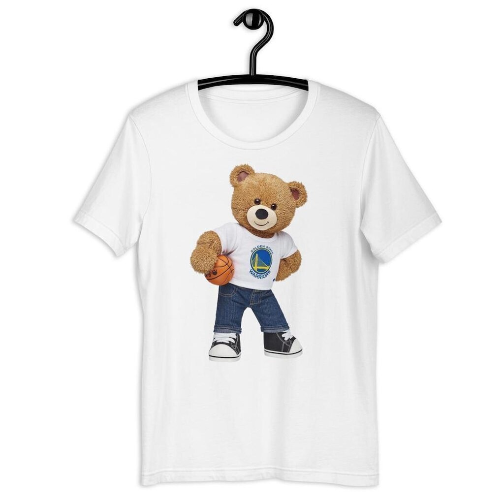 Camiseta Infantil Unissex Urso Basketball