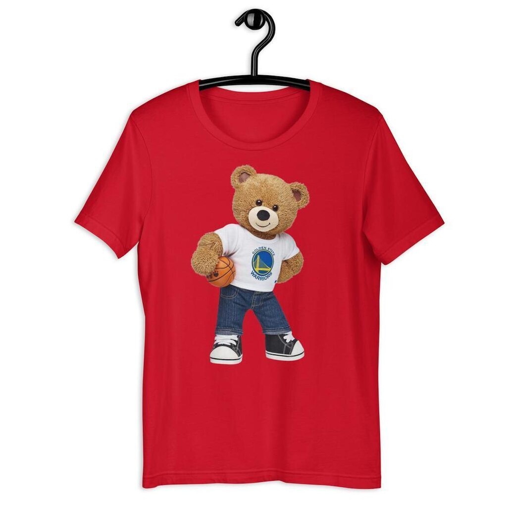 Camiseta Infantil Unissex Urso Basketball