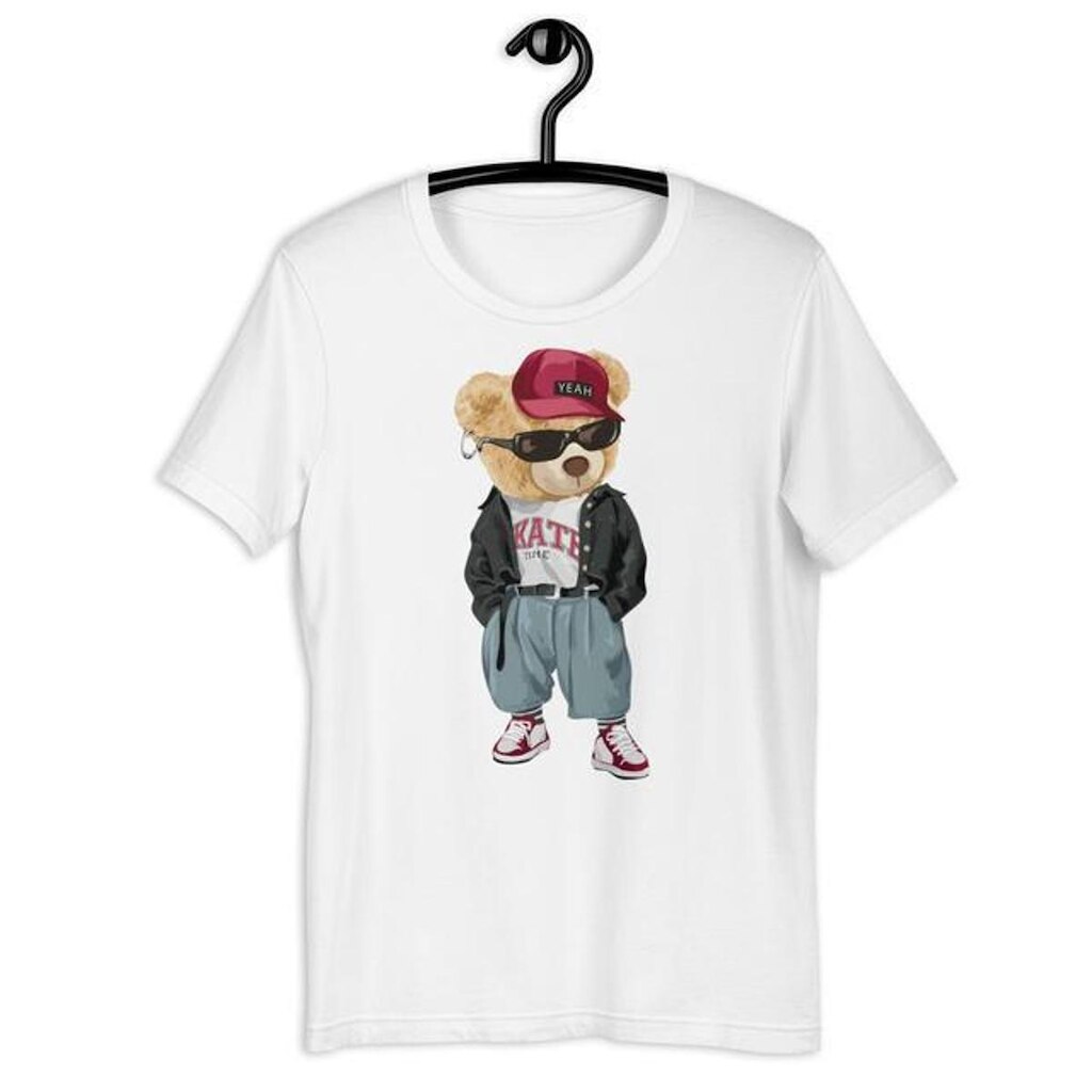 Camiseta Infantil Unissex Urso Style