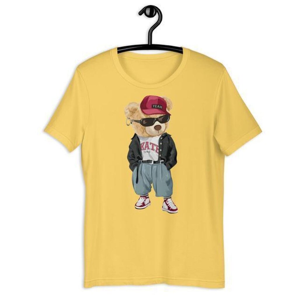 Camiseta Infantil Unissex Urso Style