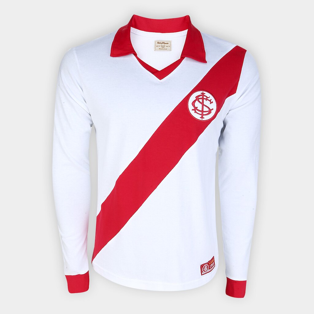 Camiseta Internacional 1954 Manga Longa Masculina