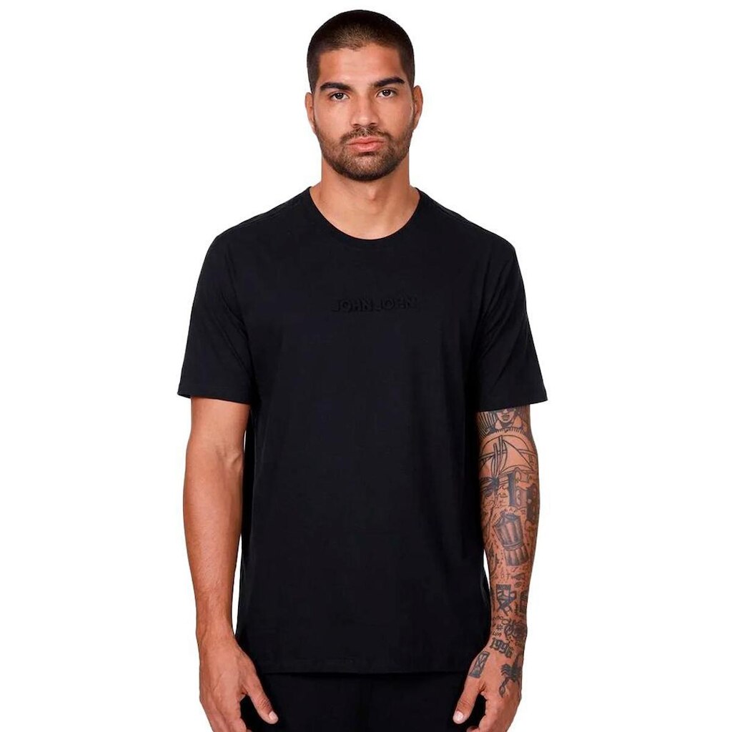 Camiseta John John Embossed Regular Masculino